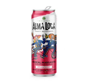 Alma Loca Mezcal Margarita - Strawberry 4-pack