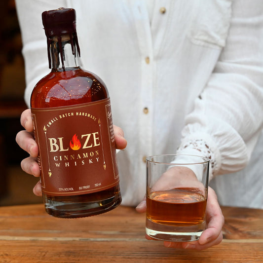 BLAZE Cinnamon Bourbon - 750mL: DOUBLE GOLD WINNER SFWSC