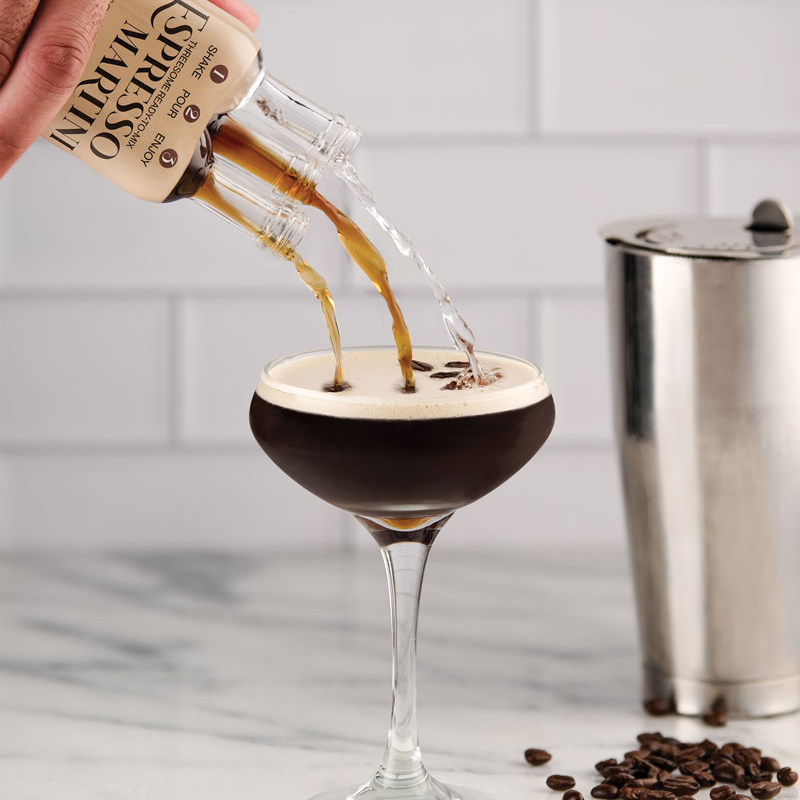 Espresso Martini Cocktail Kit Gift Set, Coffee Gifts